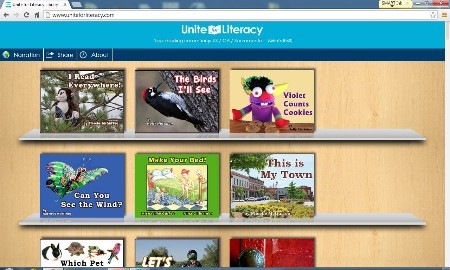 Unite Literacy Homepage